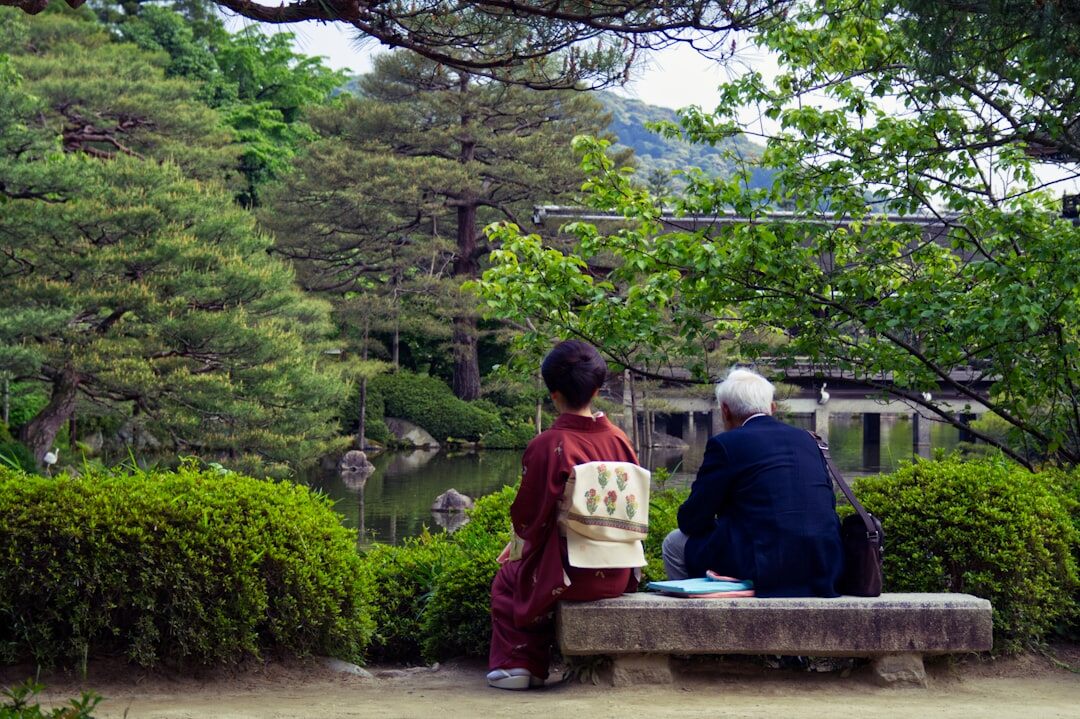 seniors in garden