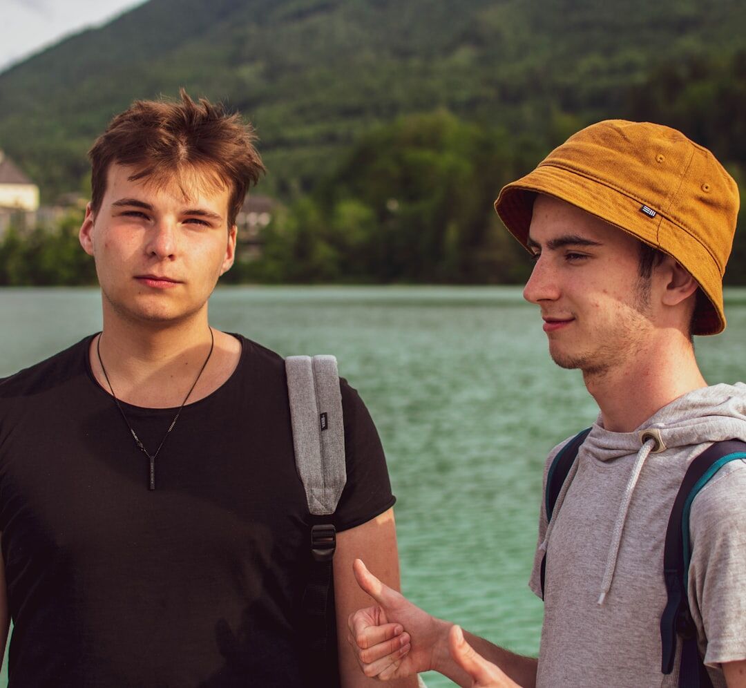 Portrait of a friendly male trip guide