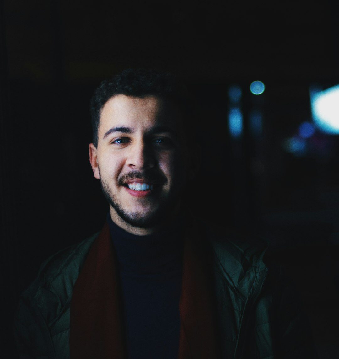Portrait of a friendly male club director